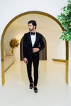 Luxe Persia tuxedo suit