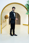 Midnight Etch tuxedo suit