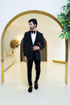 Midnight Etch tuxedo suit