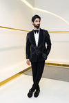 Woven Shadows tuxedo suit