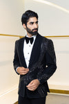 Woven Shadows tuxedo suit