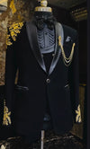 Golden Crest Tuxedo Suit