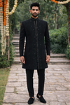 Noir Regal Bandhgala Suit