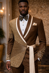 Royal Mocha Majesty Tuxedo Suit