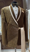 Royal Mocha Majesty Tuxedo Suit