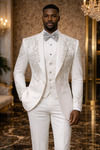 Arctic Royal Designer Tuxedo Suit