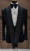 Diam Black Cascade Suit