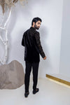 Black Fern tuxedo suit