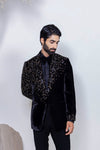 Black Fern tuxedo suit