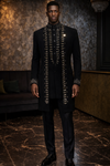 Black Sovereign Sherwani Suit