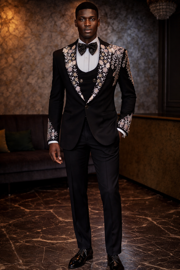 Monarch Ivory Tuxedo Suit