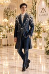 Royal Nebula Tuxedo Suit