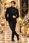 Black Monarch Tuxedo Suit