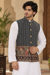 White Kurta Pajama Bandi set, Nehru Jacket set, 3 Piece Jacket Set, Jodhpuri jacket,Wedding dress for Men, Diwali Wear for Men, Made to orde