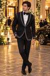 Black Diamond Tuxedo Suit