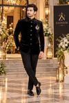 Royal Onyx Bandhgala Suit