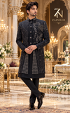 Imperial Shadow Sherwani