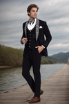 Eclipse Black Tuxedo Suit