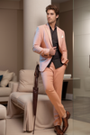 Chic tuxedo suit