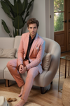Chic tuxedo suit
