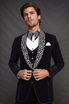 Eclipse Black Tuxedo Suit