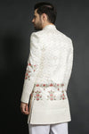 Ivory Jodhpuri Suit for men, Jodhpuri Embroidered Sherwani for Men, Jodhpuri Suit, Jodhpuri coat, Wedding Sherwani Men, Made to order