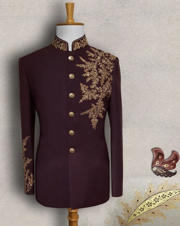 Gold Throne Edit sherwani set
