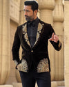 Refine tuxedo suit