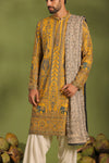 Mantrin Haldi Kurta patiyala set with dupatta