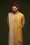 Mantrin Haldi Kurta patiyala set with dupatta