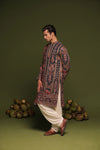 Taranj Multi Kurta patiyala set with dupatta