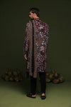 Ashok wine Kurta set with trouser and Dupatta