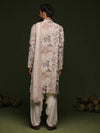 Kubera ivory Kurta set with patiyala and dupatta