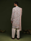 Sada Powder Blue Kurta Set with Patiyala and Dupatta
