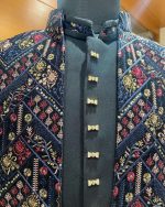 Blue Jodhpuri Suit for men, Embroidered Sherwani for Men, Indian Wedding Dress for Grooms, Custom Groomsmen outfit, Indian Diwali Outfit