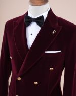 Velvet Crest tuxedo suit