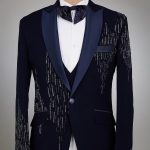 Midnight tuxedo suit