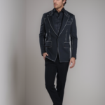 Frame tuxedo suit