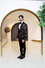 Dark Petal tuxedo suit - Image 2