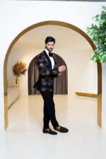 Dark Petal tuxedo suit - Image 5