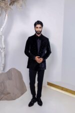 The Black Bloom tuxedo suit - Image 5