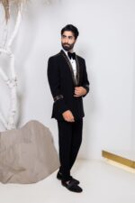 Parvaz Couture tuxedo suit - Image 4