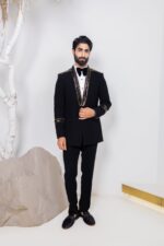 Parvaz Couture tuxedo suit - Image 6