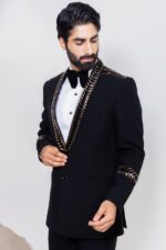 Parvaz Couture tuxedo suit - Image 3