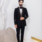 Parvaz Couture tuxedo suit