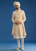 Shahi Vastram sherwani set - Image 6
