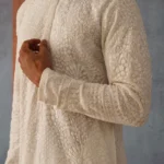 Ilqas - Off White Patiyala Kurta Set