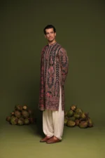 Taranj Multi Kurta patiyala set with dupatta - Image 7