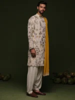Vansh Multi Kurta Set with Patiyala and Dupatta - Image 4