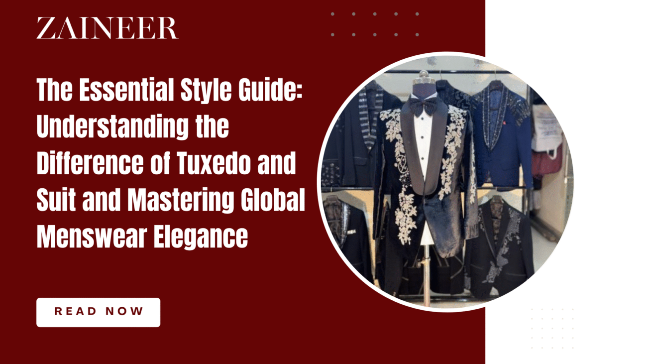 difference of tuxedo and suit